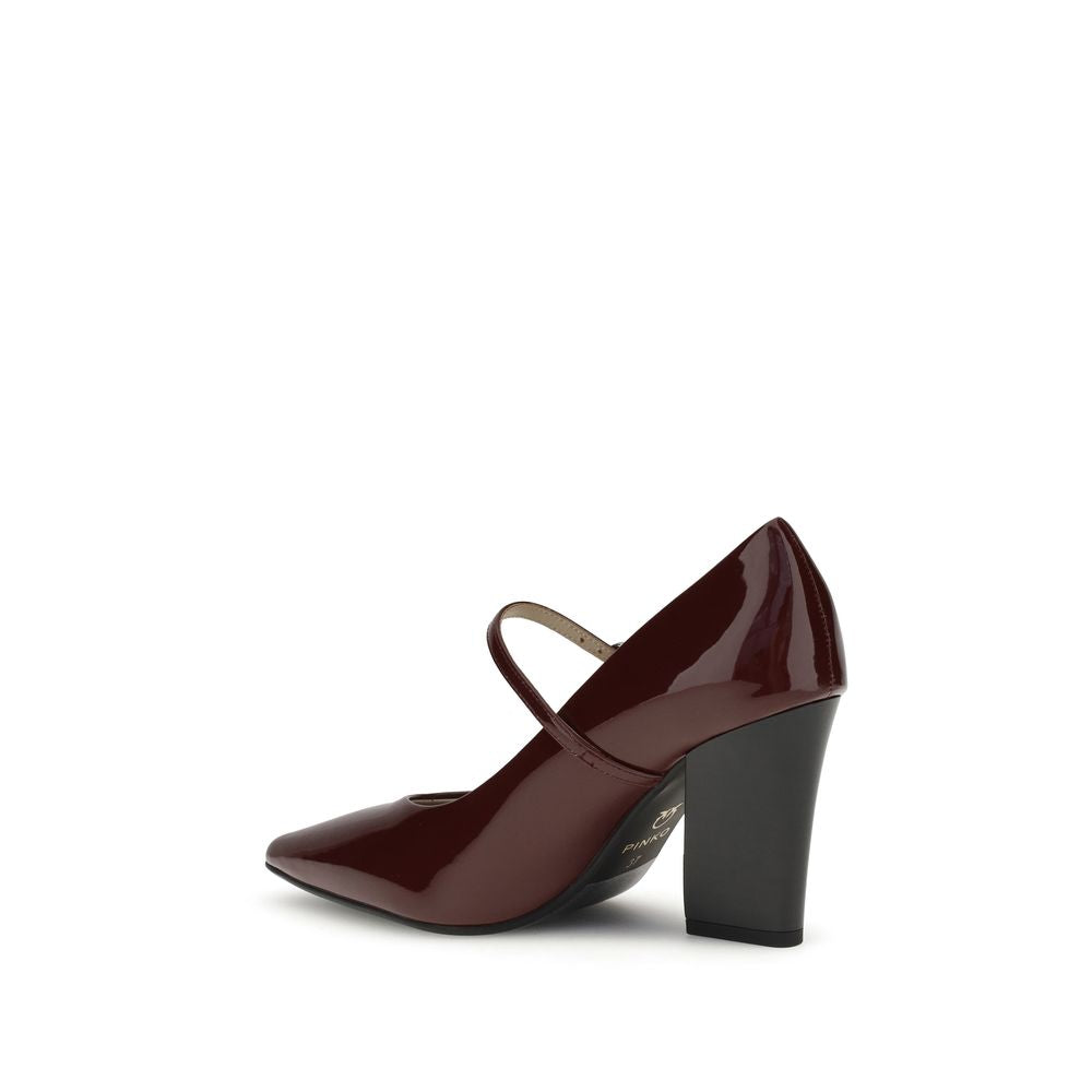 Bordeaux Calf Leather Bos Taurus High Heel Pumps