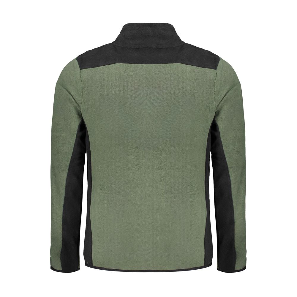 Green Polyester Sweater - ventzia