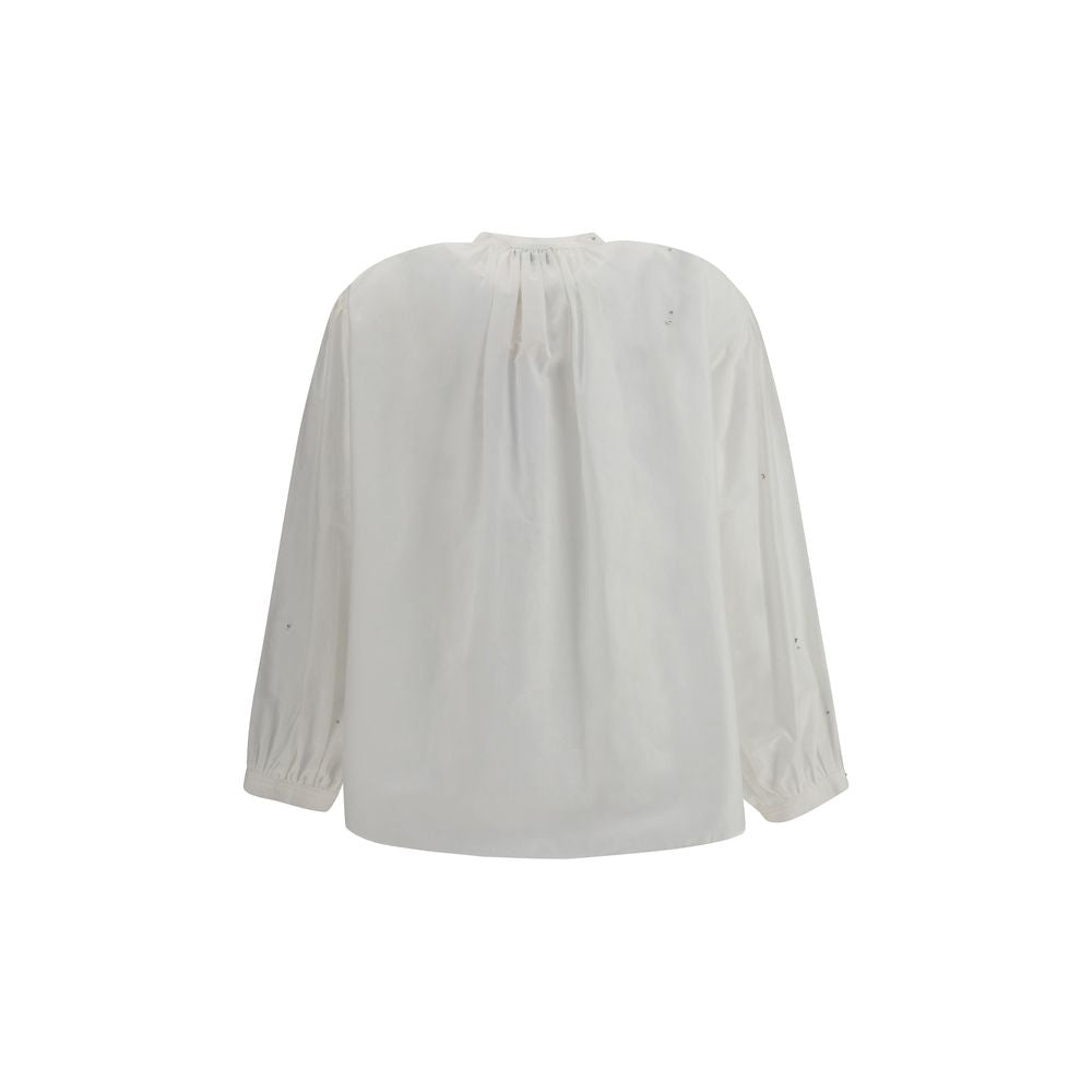 Voile Shirt with embroidery - ventzia