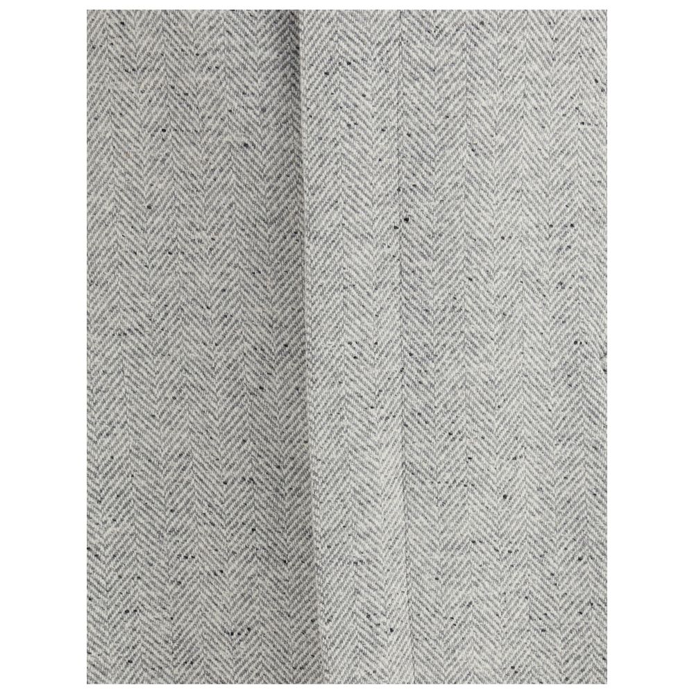 Gray Fleece Wool Coat - ventzia