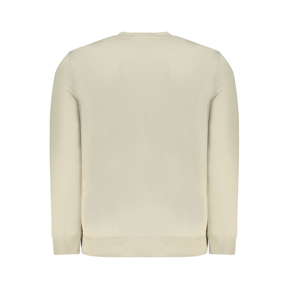 Beige Cotton Sweater - ventzia