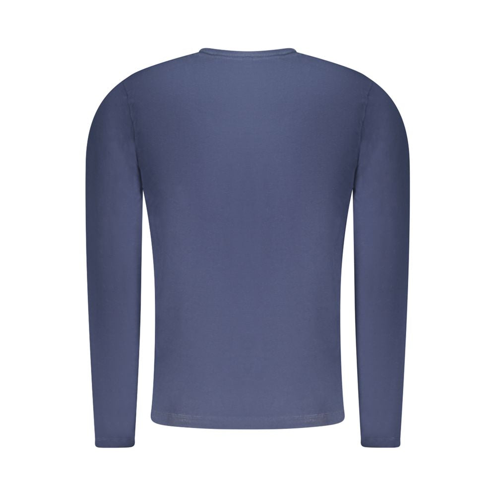 Blue Cotton T-Shirt - ventzia