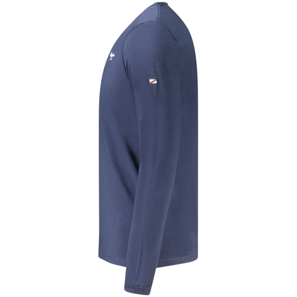 Blue Cotton T-Shirt - ventzia