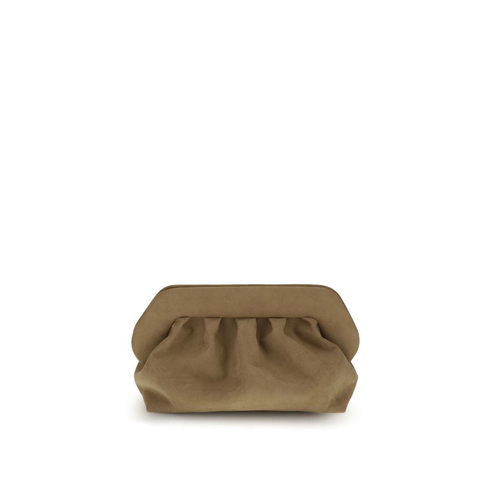 Beige Other Fibres Clutch Bag - ventzia