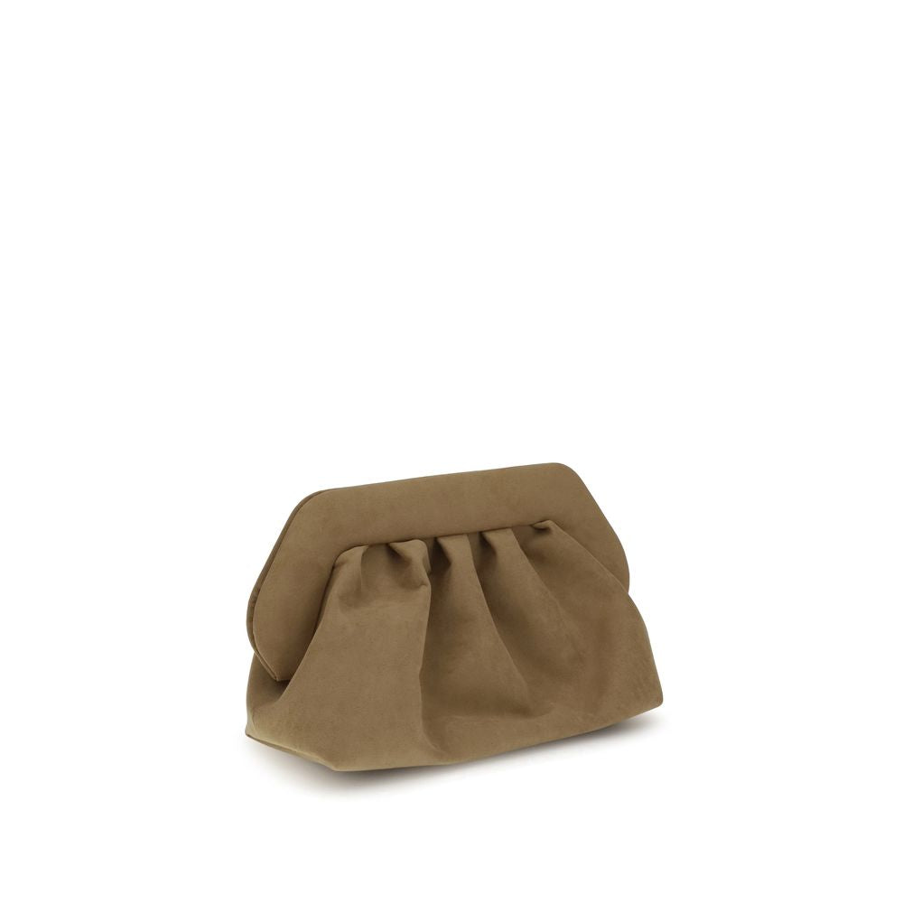 Beige Other Fibres Clutch Bag - ventzia