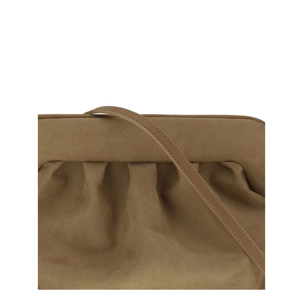 Beige Other Fibres Clutch Bag - ventzia