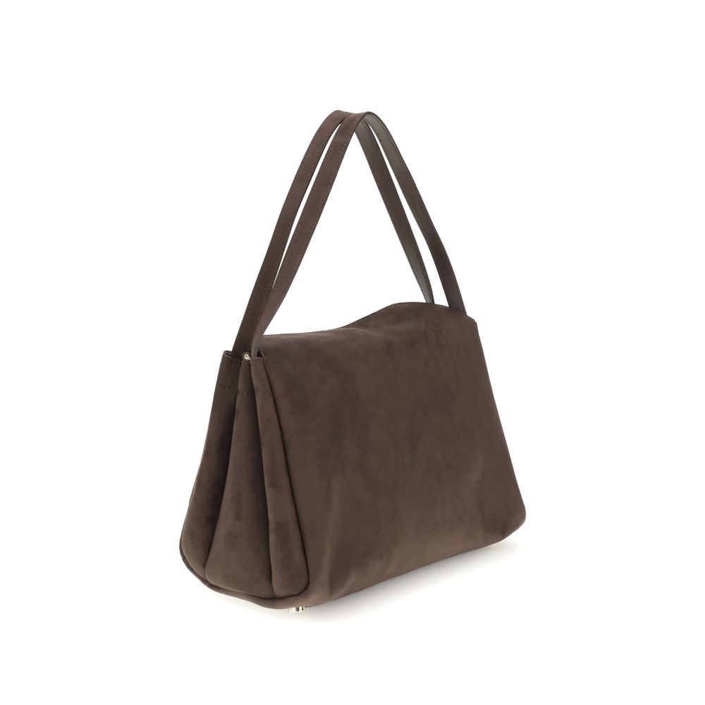 Brown Other Fibres Shoulder Bag - ventzia