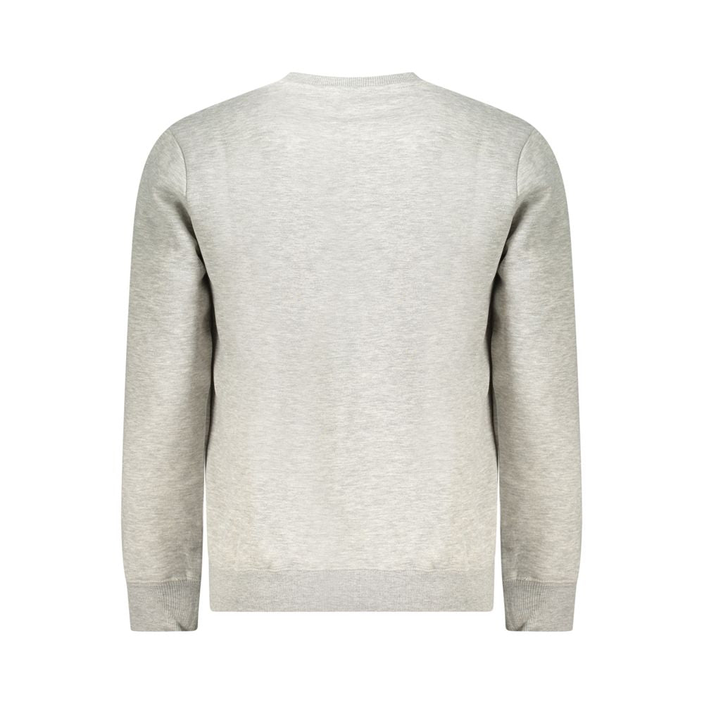 Gray Cotton Men Sweater - ventzia