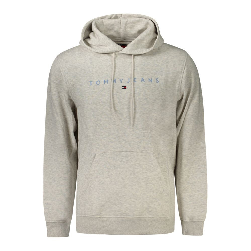 Gray Cotton Men Sweater