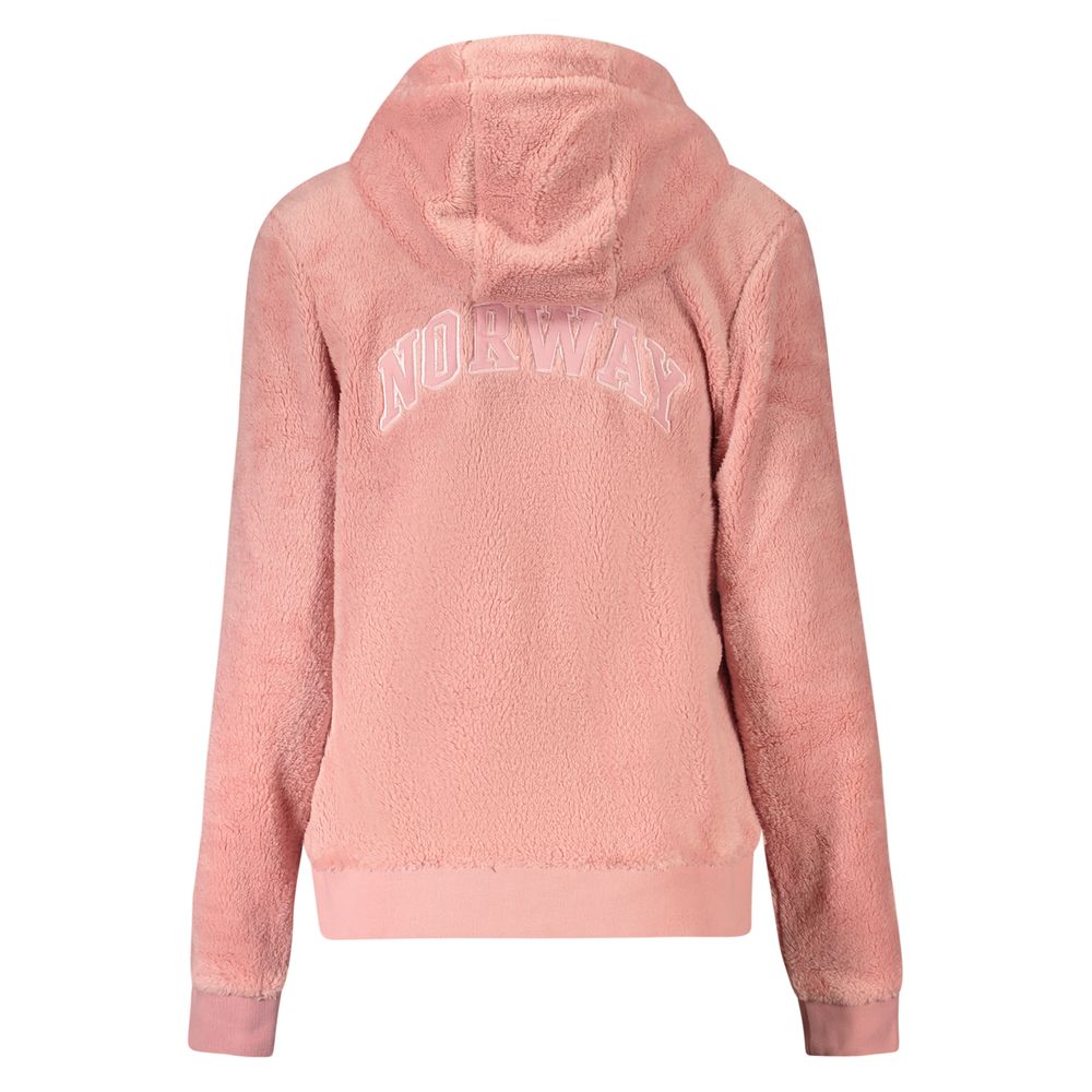 Pink Polyester Women Jacket - ventzia
