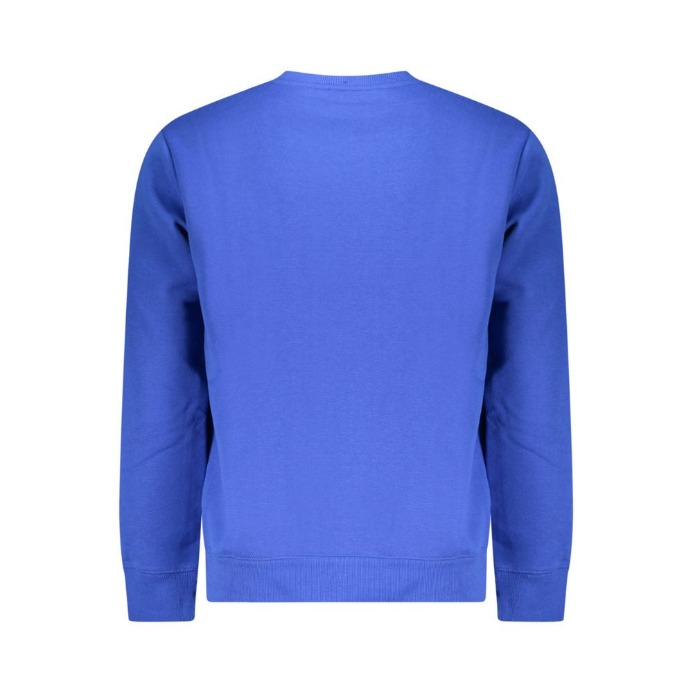 Blue Cotton Mens Sweater - ventzia