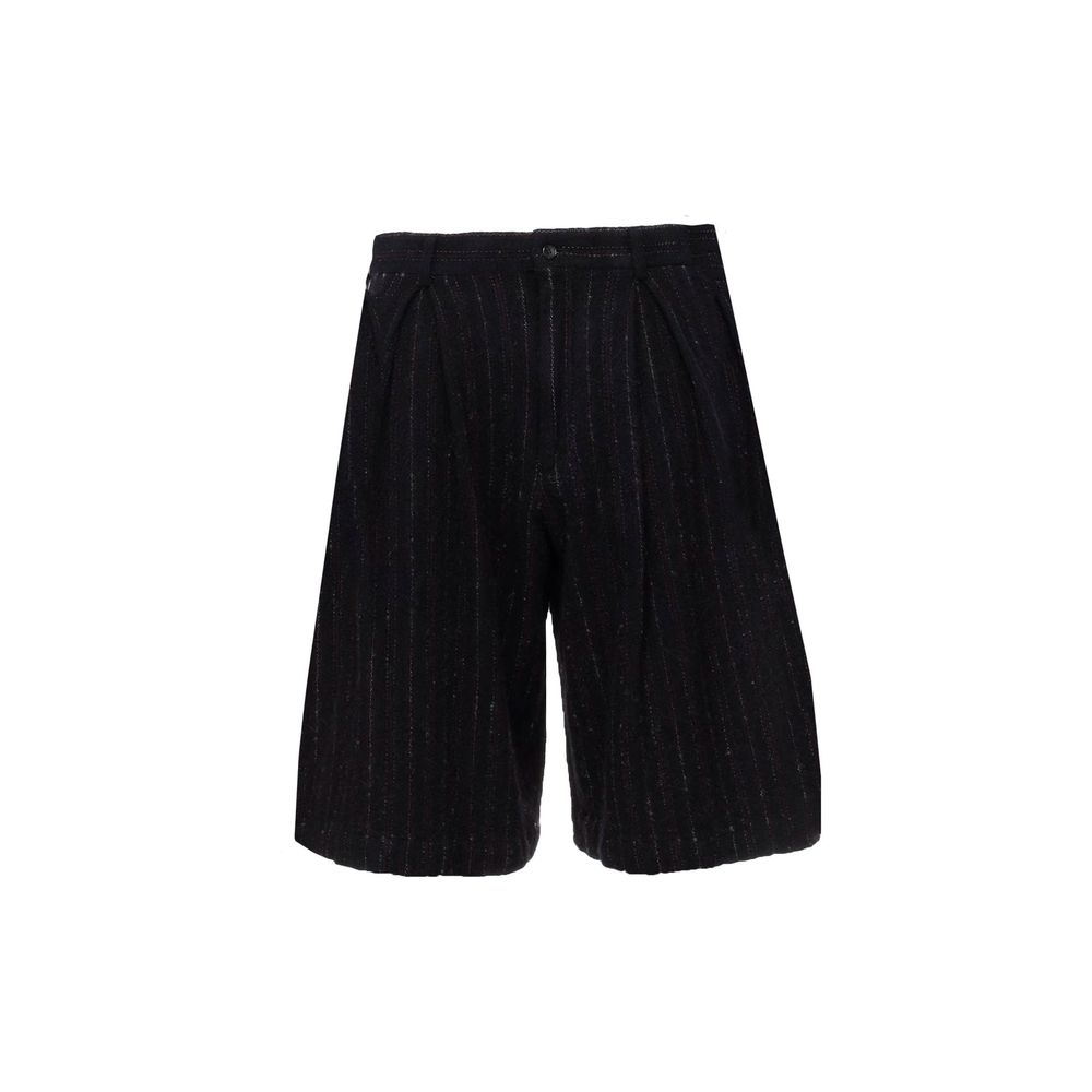 Comme Des Garçons Homme Plus Wool Shorts - ventzia