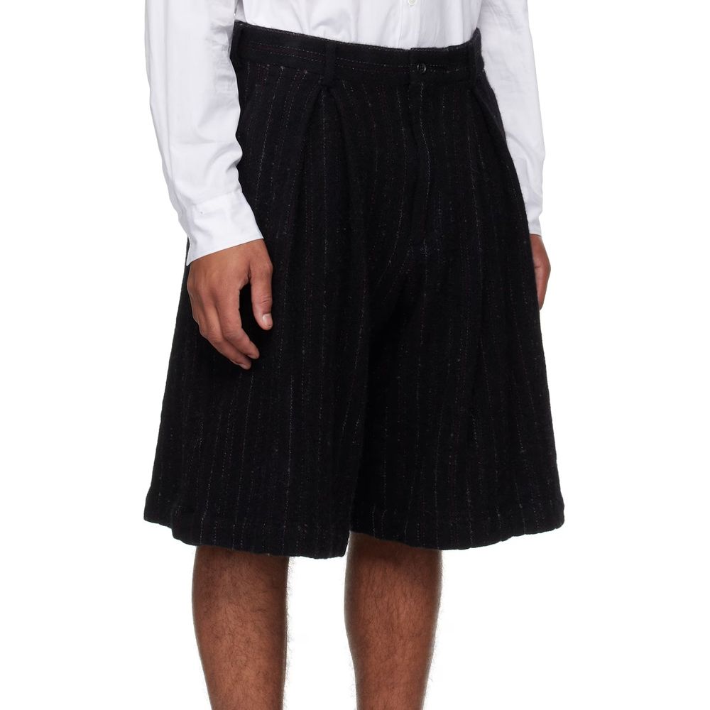 Comme Des Garçons Homme Plus Wool Shorts - ventzia