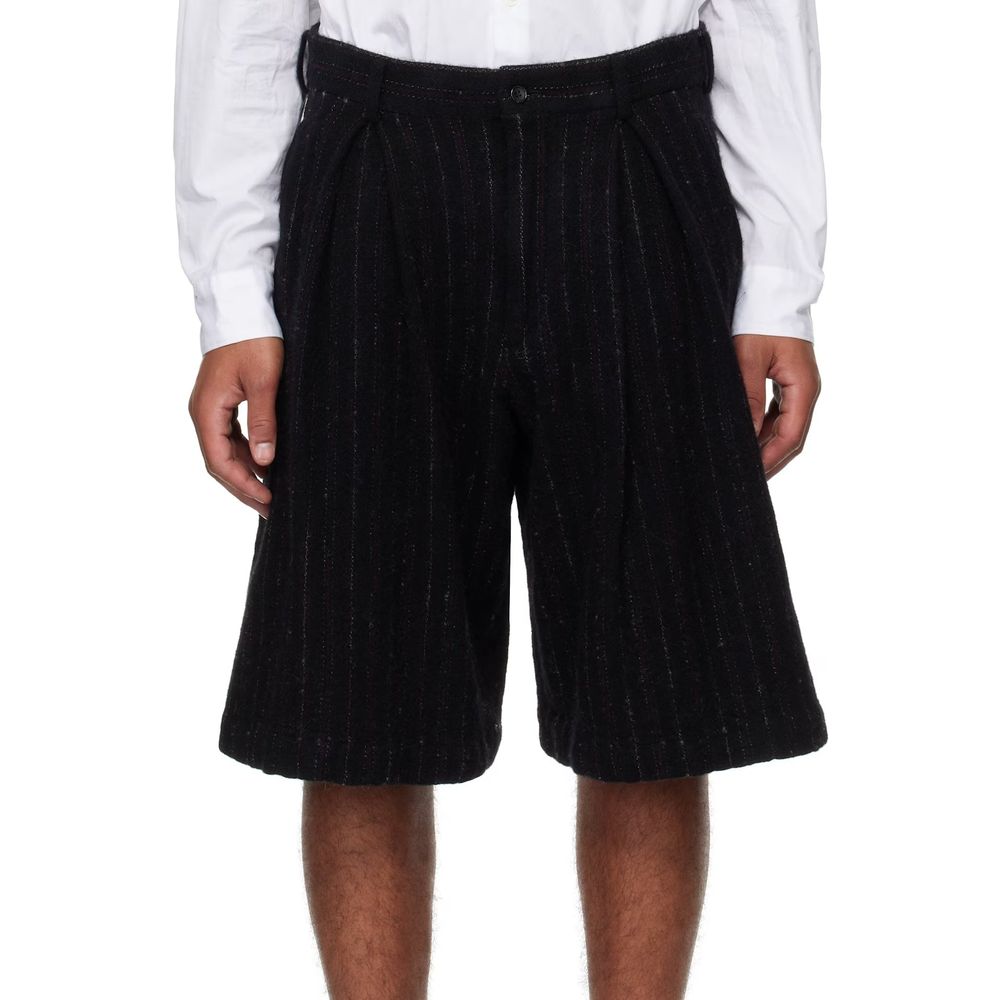 Comme Des Garçons Homme Plus Wool Shorts - ventzia