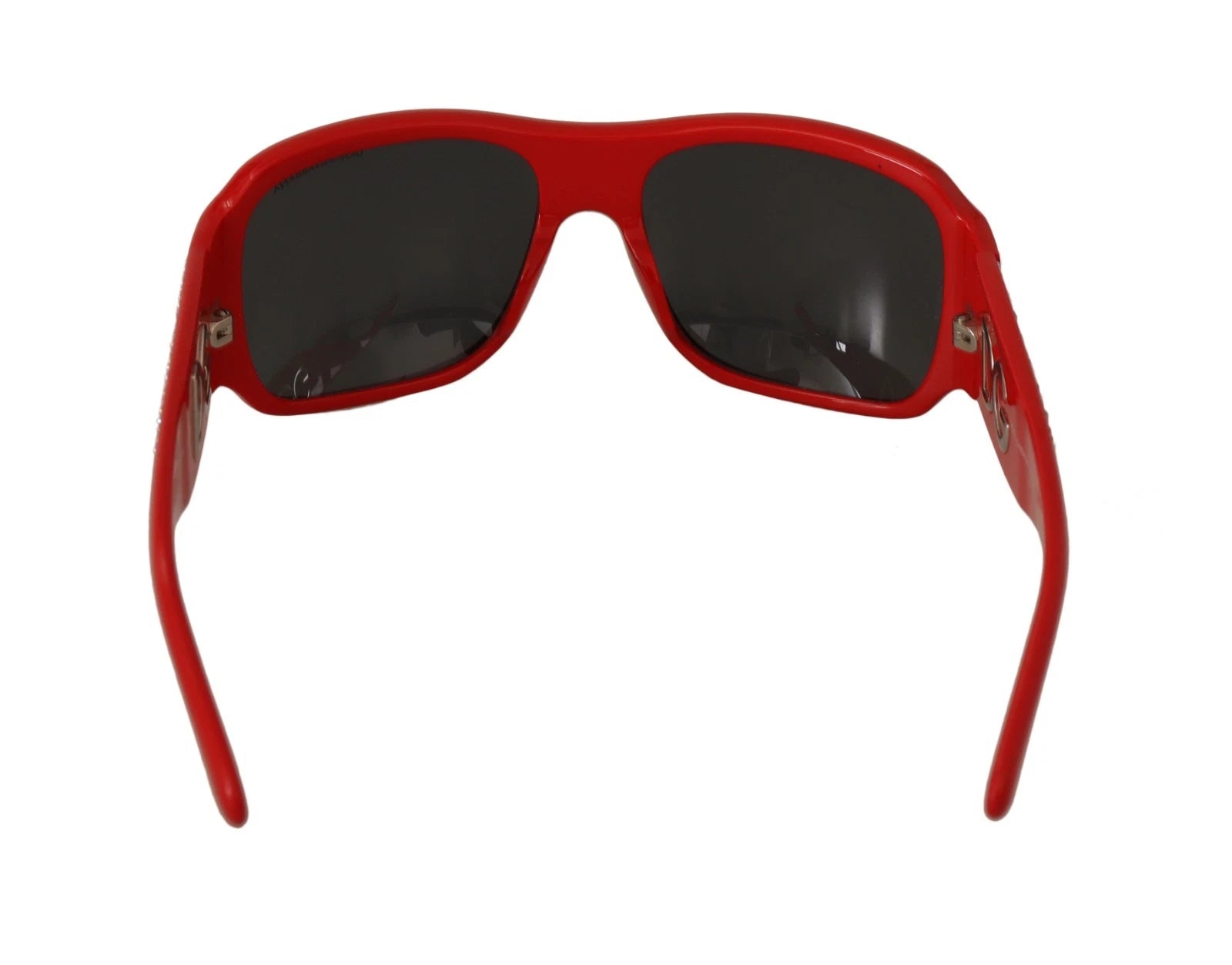 DG4027 Red Crystal Black Lens Shades Sunglasses - ventzia