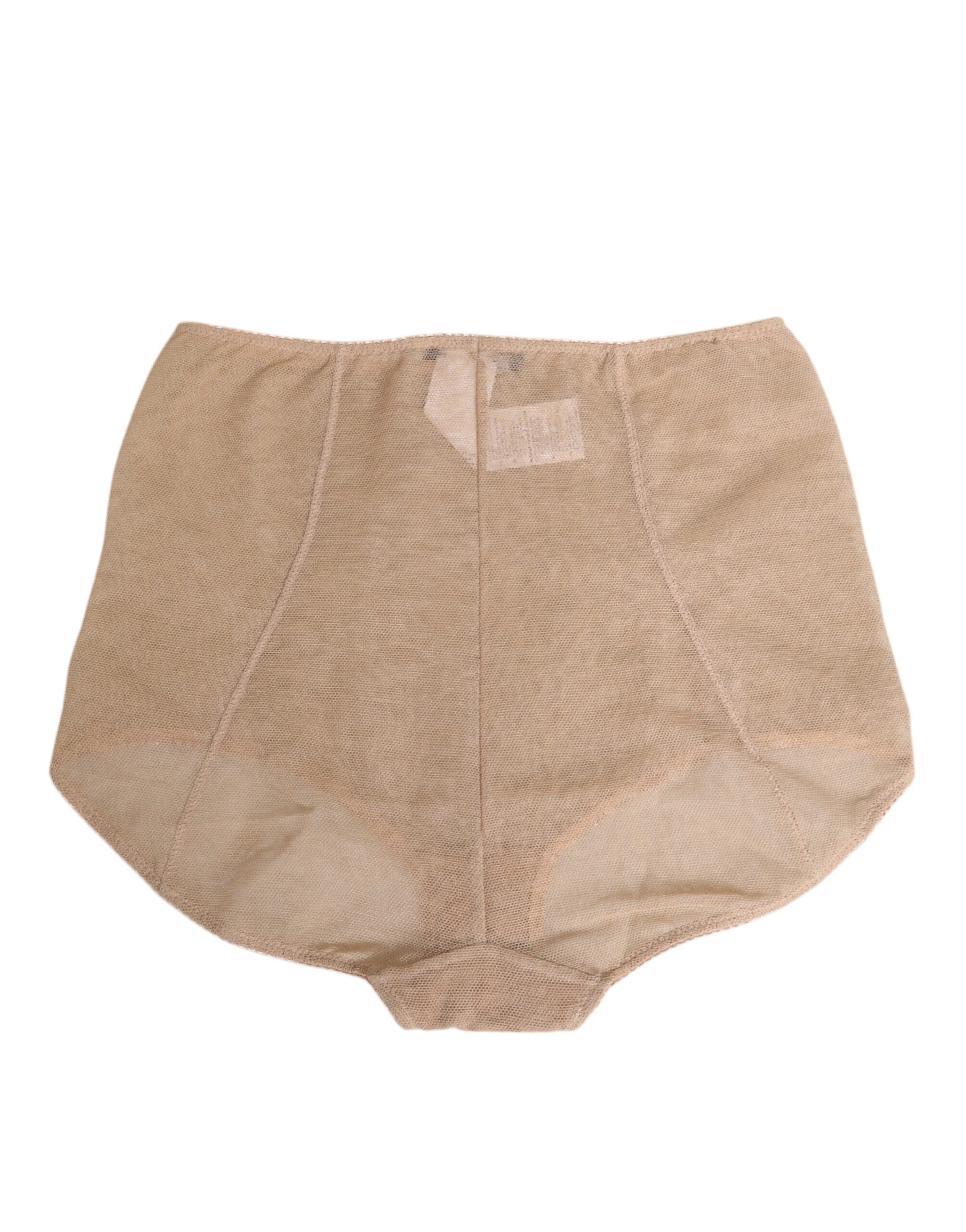 Beige Shaping Control Panty Underwear - ventzia