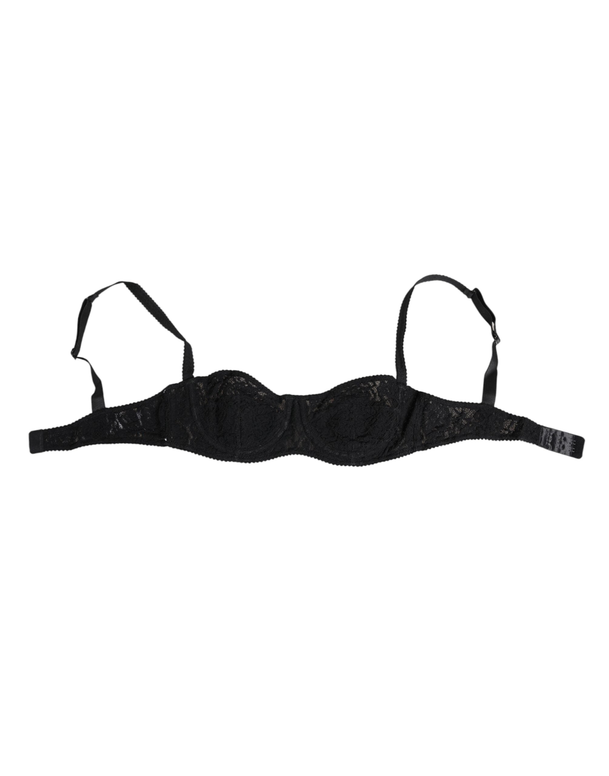 Black Lace Underwire Bra Lingerie Underwear - ventzia