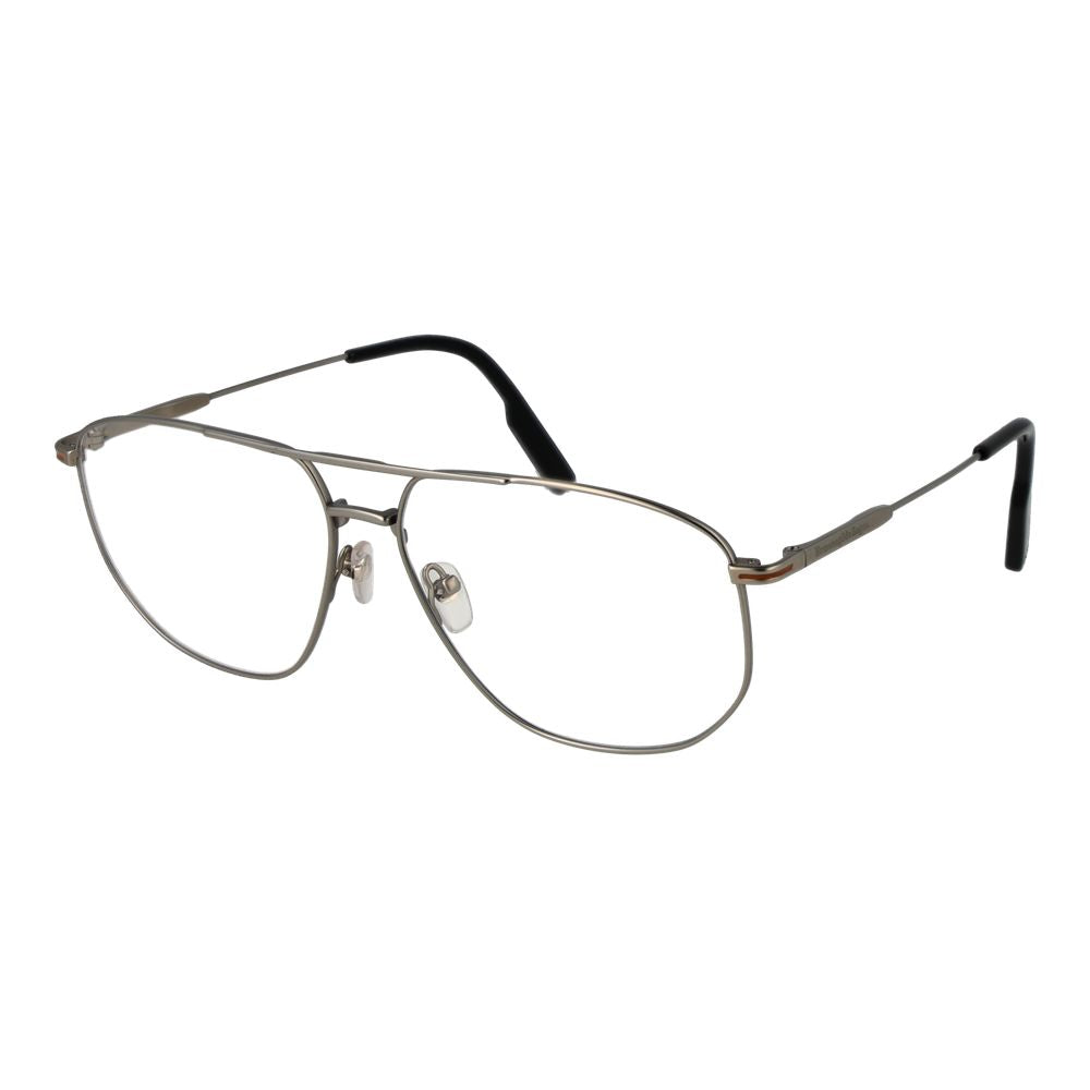 Silver Men Glasses Frame - ventzia