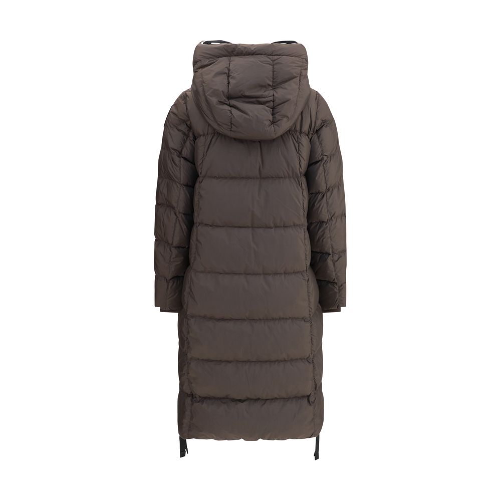 Panda long hooded Down Jacket - ventzia