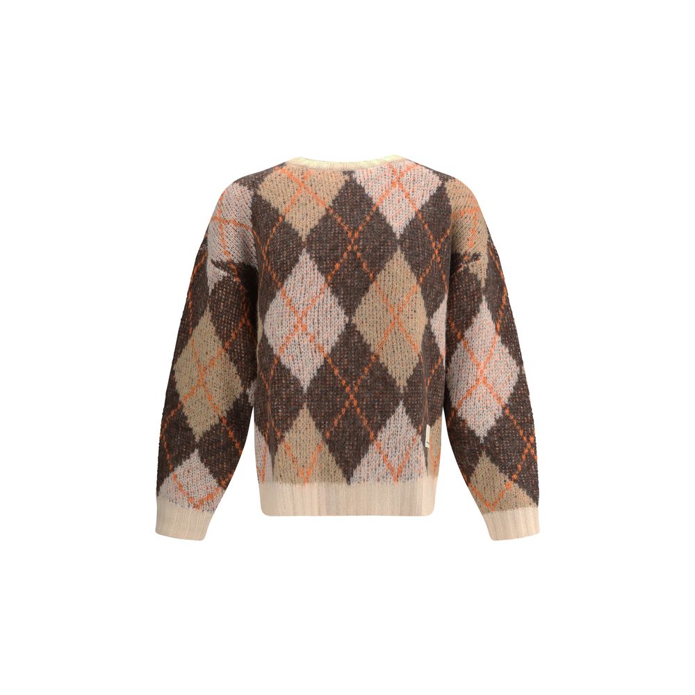 Brown Polyamide Sweatshirt - ventzia