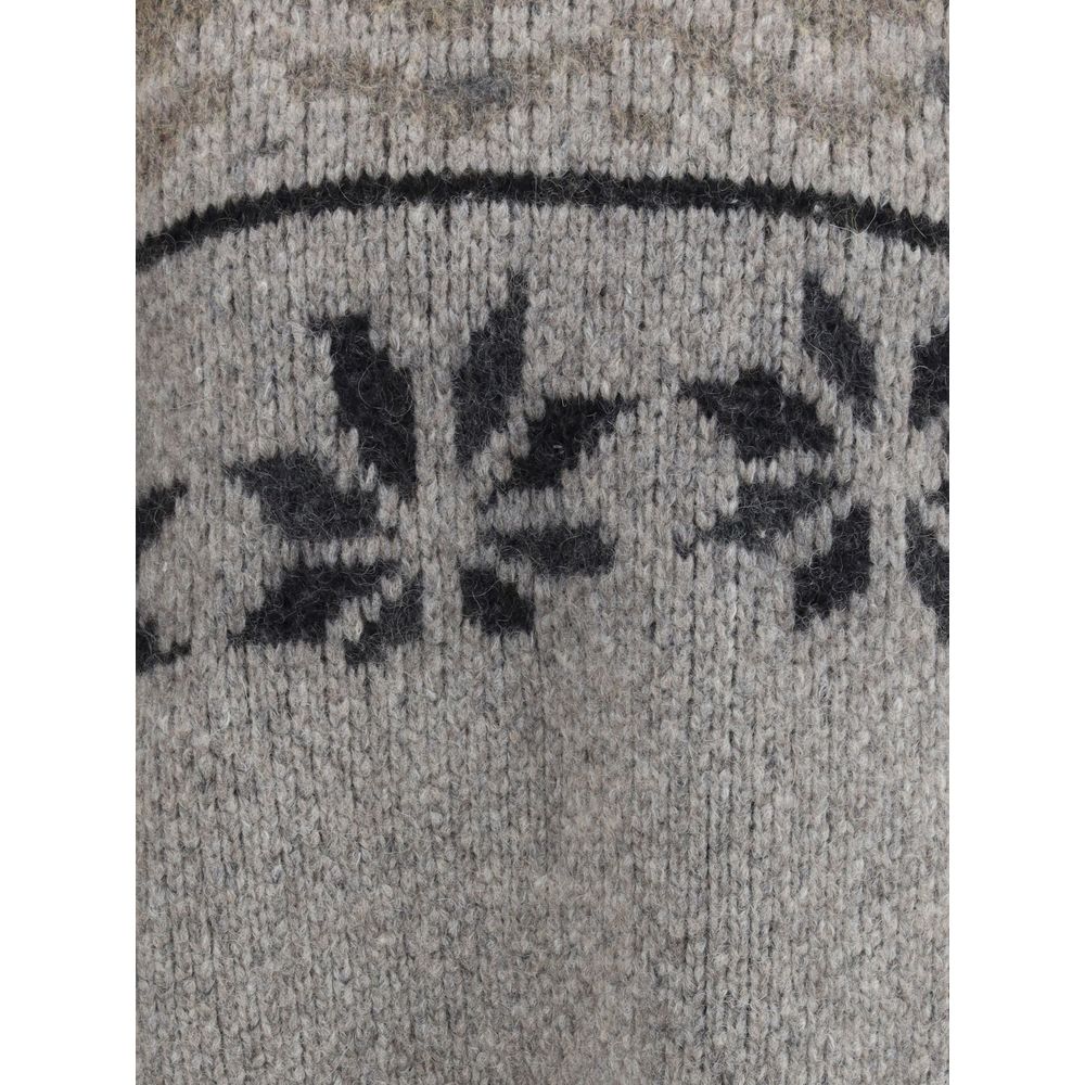 Gray Alpaca Vicugna Pacos Sweatshirt - ventzia
