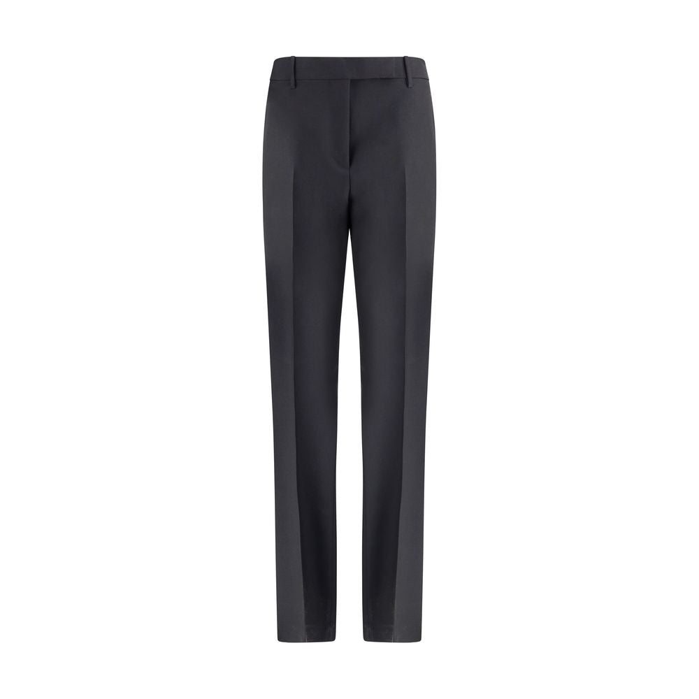 Black Wool Pants