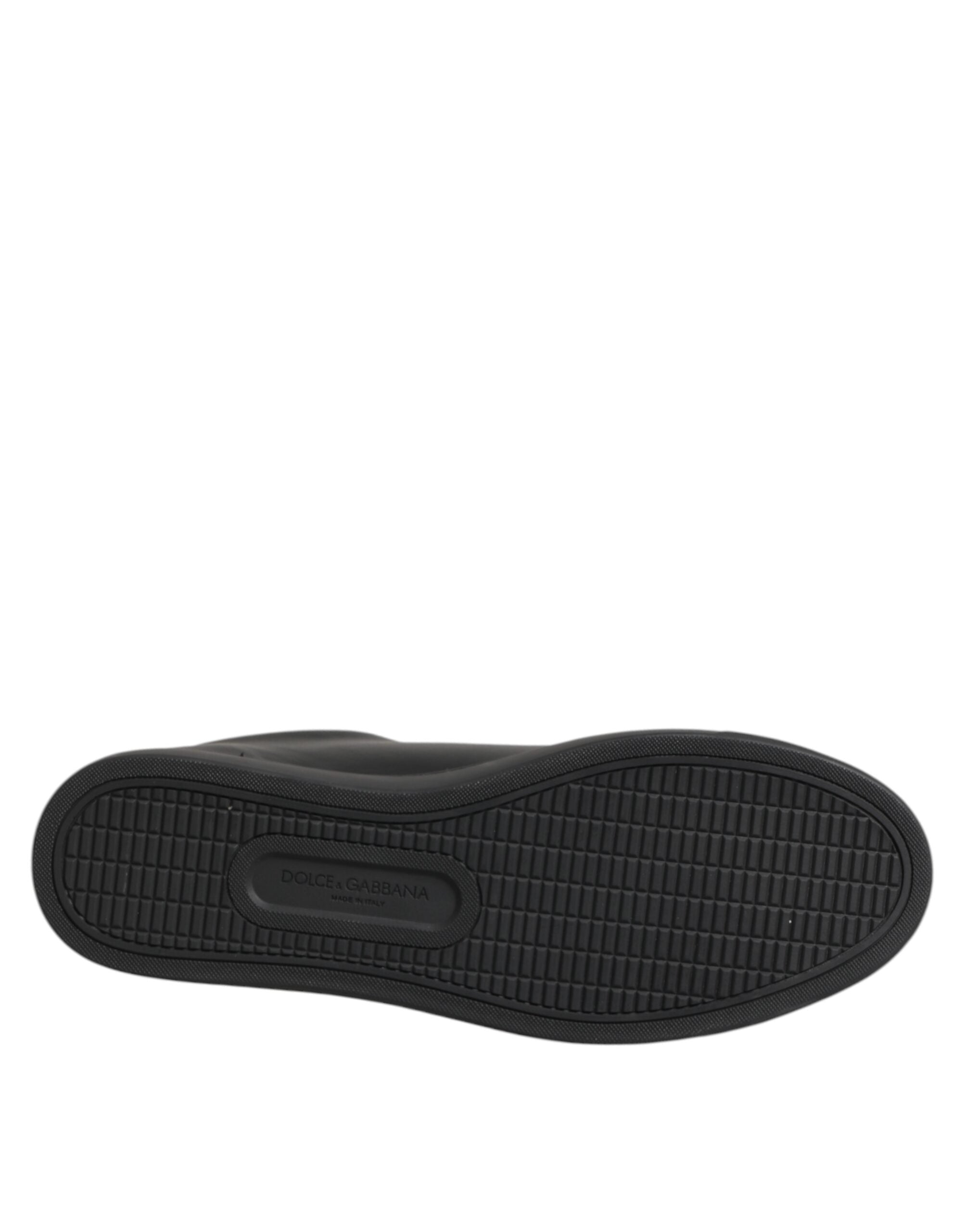 Black Leather Crystal Heart Low Top Sneakers  Shoes - ventzia