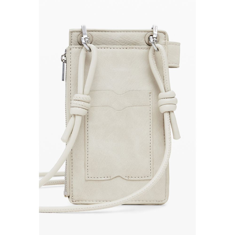 Beige Polyethylene Wallet