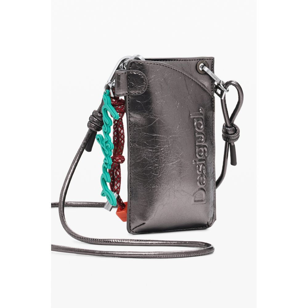 Bronze Polyethylene Women Wallet - ventzia