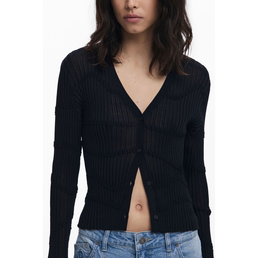 Black Viscose Sweater