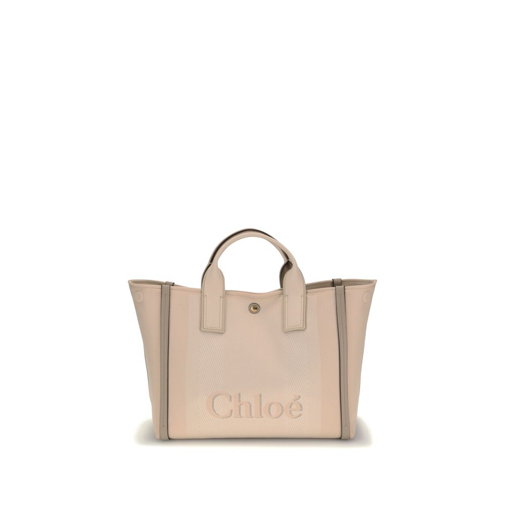 Beige Cotton Handbag - ventzia