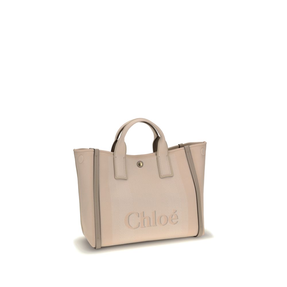 Beige Cotton Handbag - ventzia