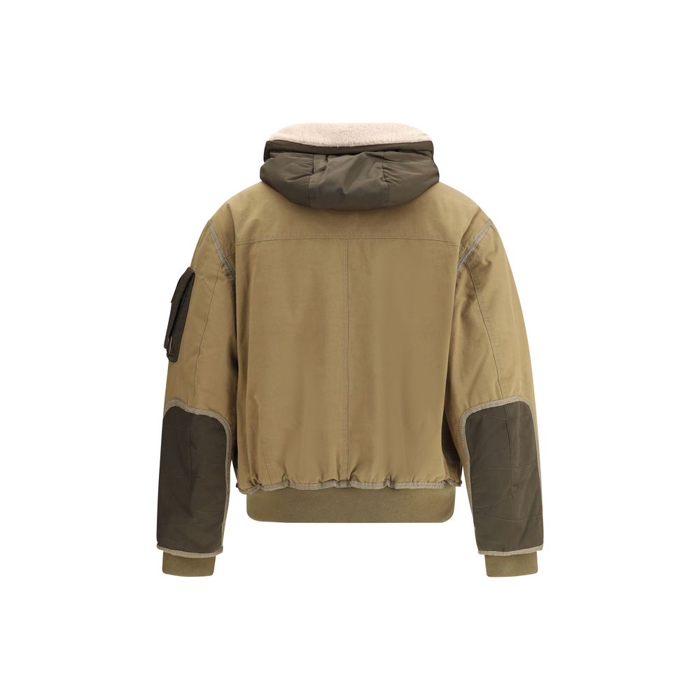 Gold B. bomber Jacket - ventzia