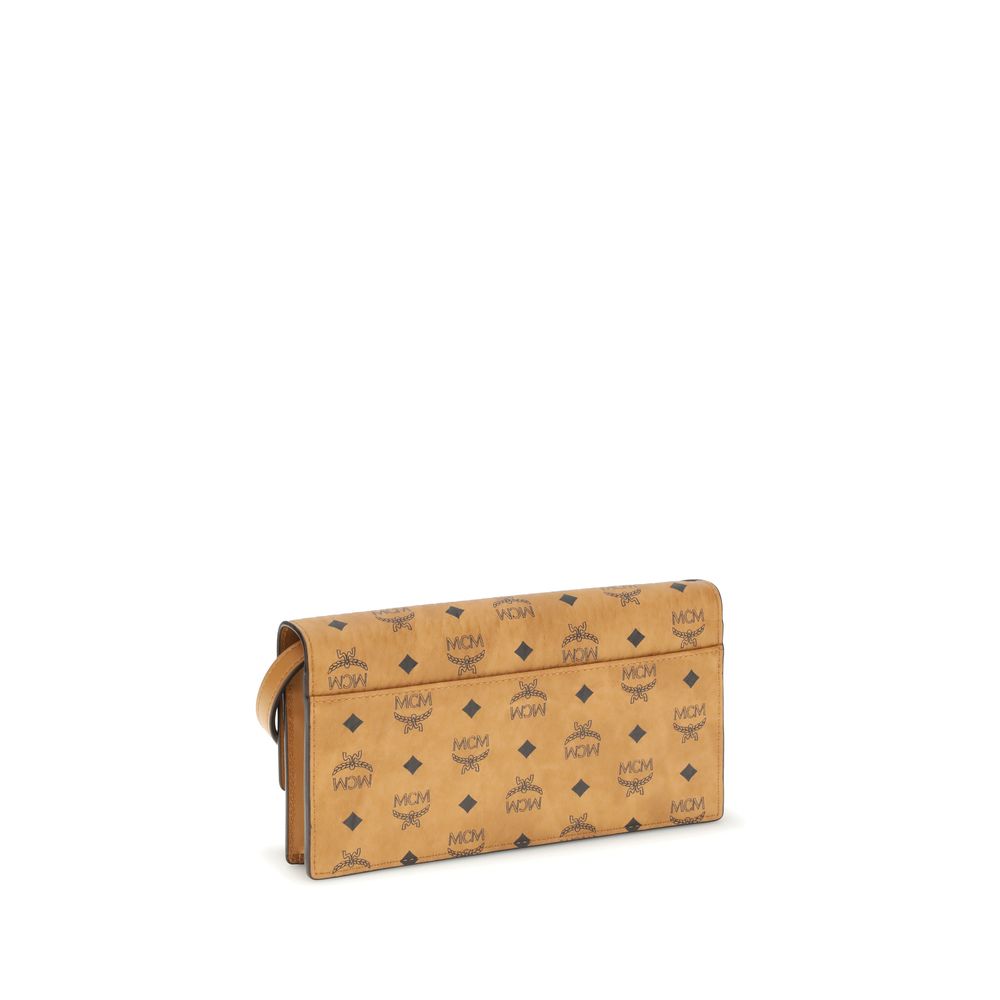 Beige Fabric Wallet - ventzia