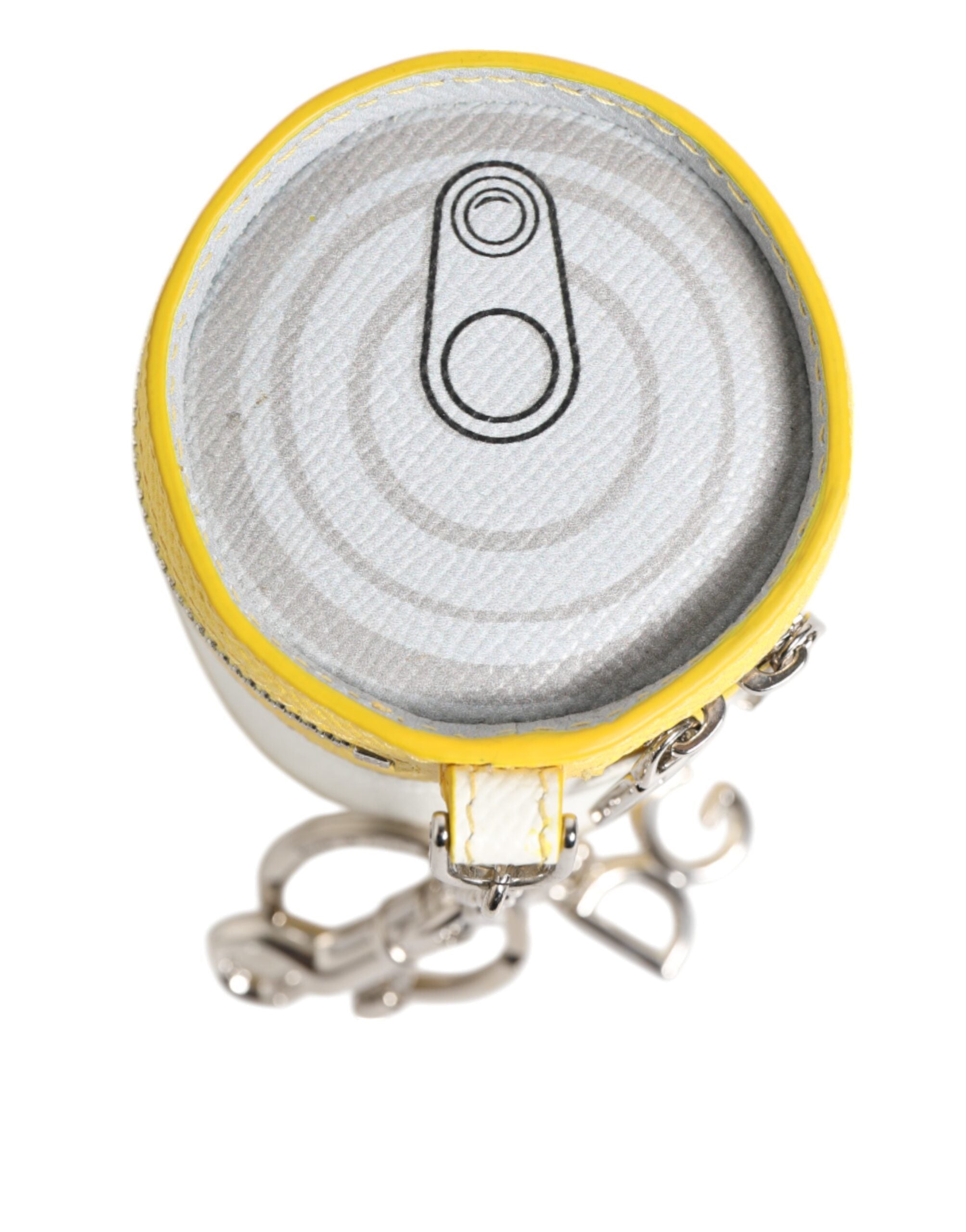 Amore Leather Multicolor Bag Charm Coin Case Keychain Keyring - ventzia