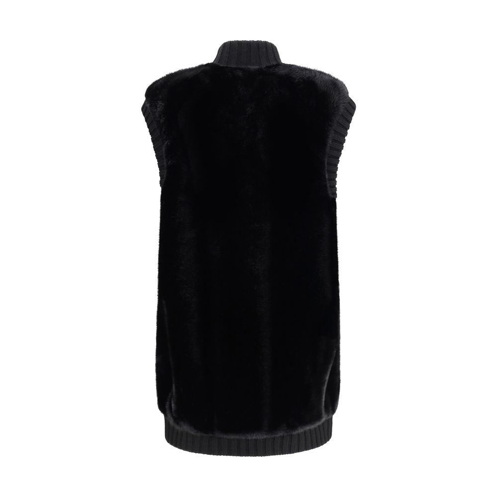 Long Vest in faux fur - ventzia
