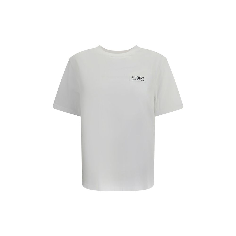 White Cotton T-Shirt - ventzia