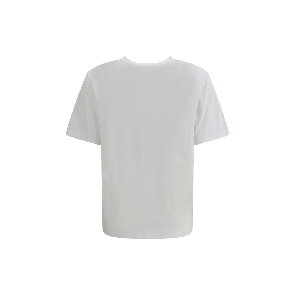White Cotton T-Shirt - ventzia