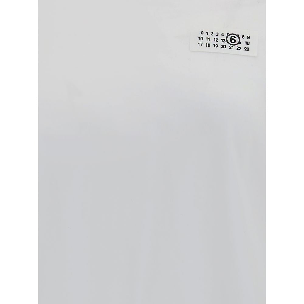 White Cotton T-Shirt - ventzia