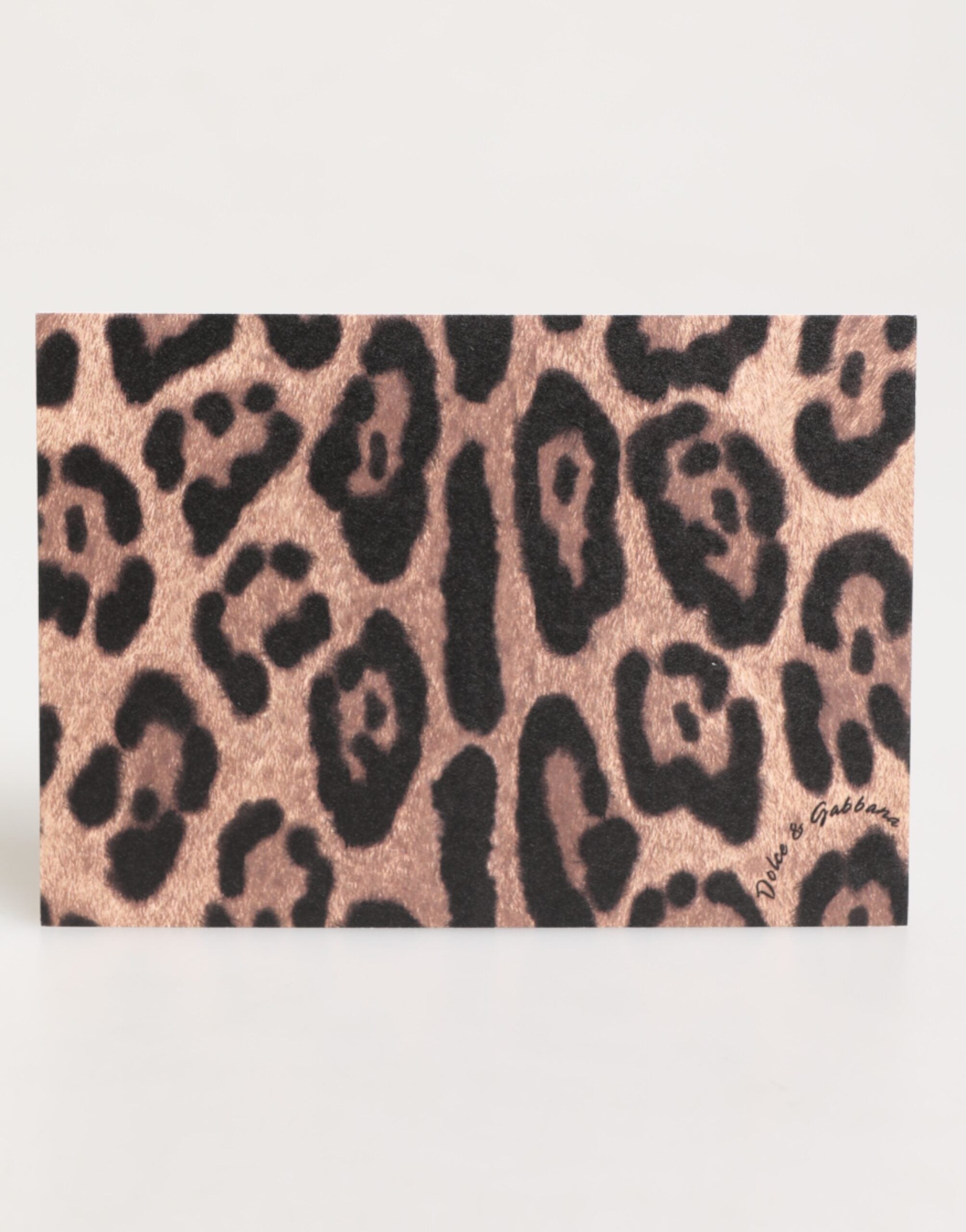 Multicolor Leopard Print Envelope Paper Post Card Holder - ventzia