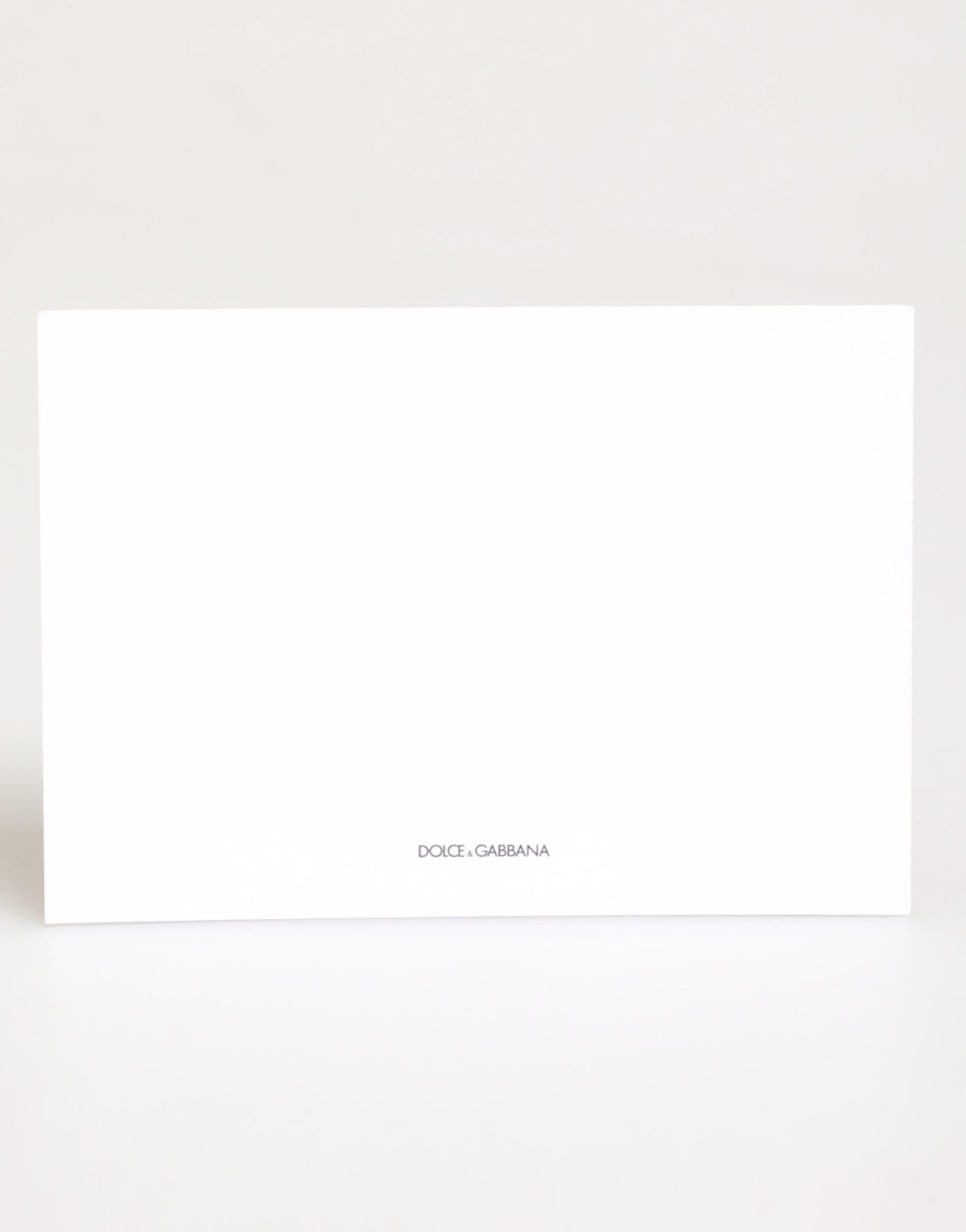 Multicolor Leopard Print Envelope Paper Post Card Holder - ventzia