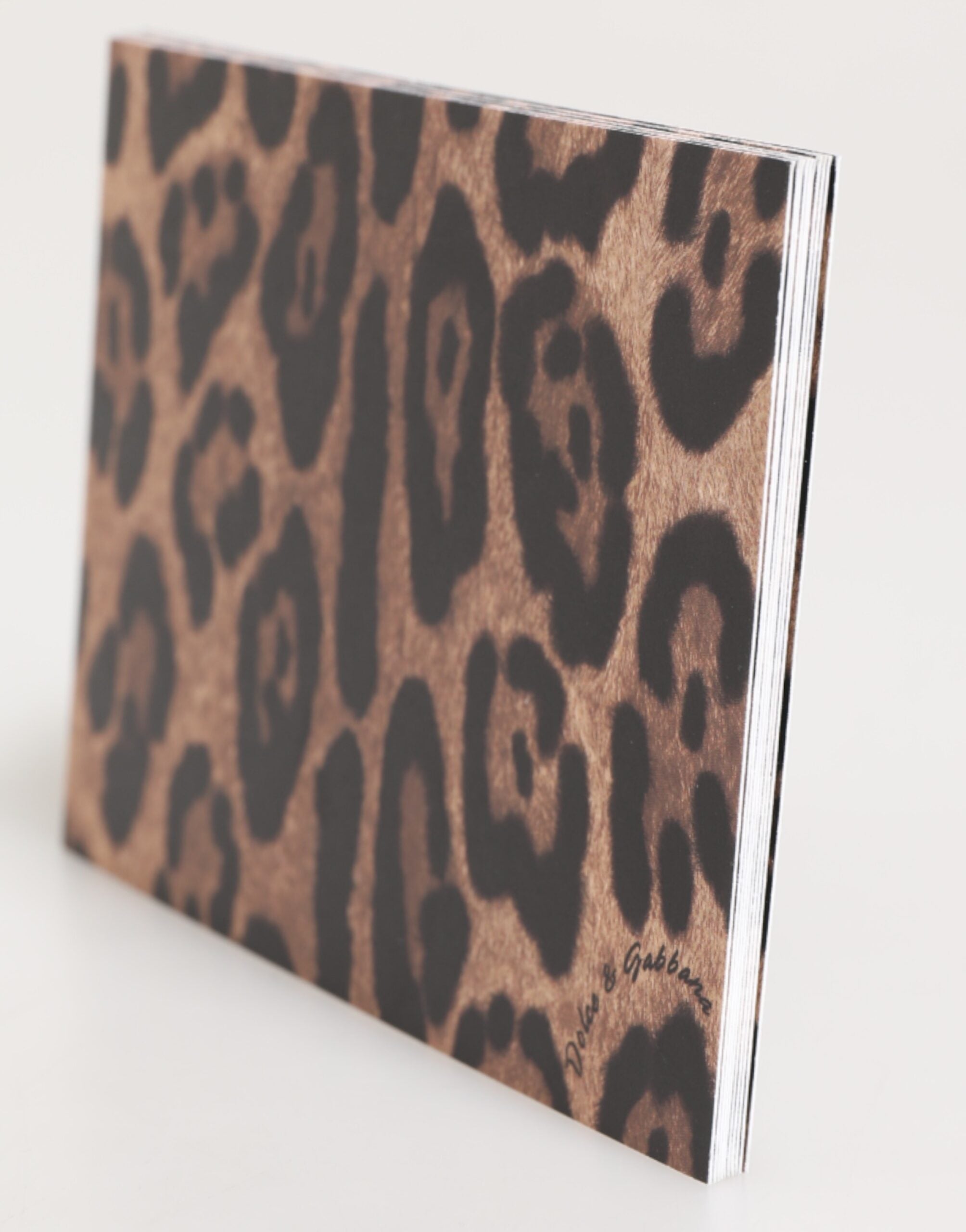 Multicolor Leopard Print Envelope Paper Post Card Holder - ventzia
