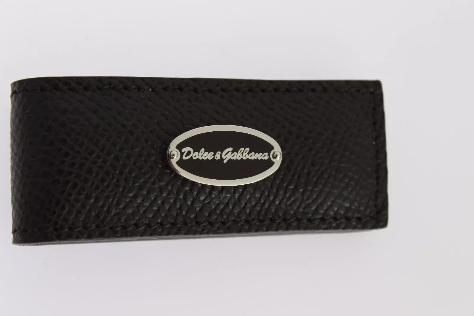 Brown Leather Magnet Mens Money Cash Clip - ventzia