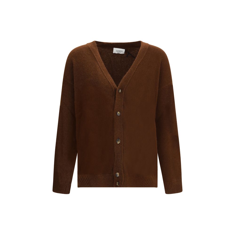 Brown Cashmere Cardigan - ventzia