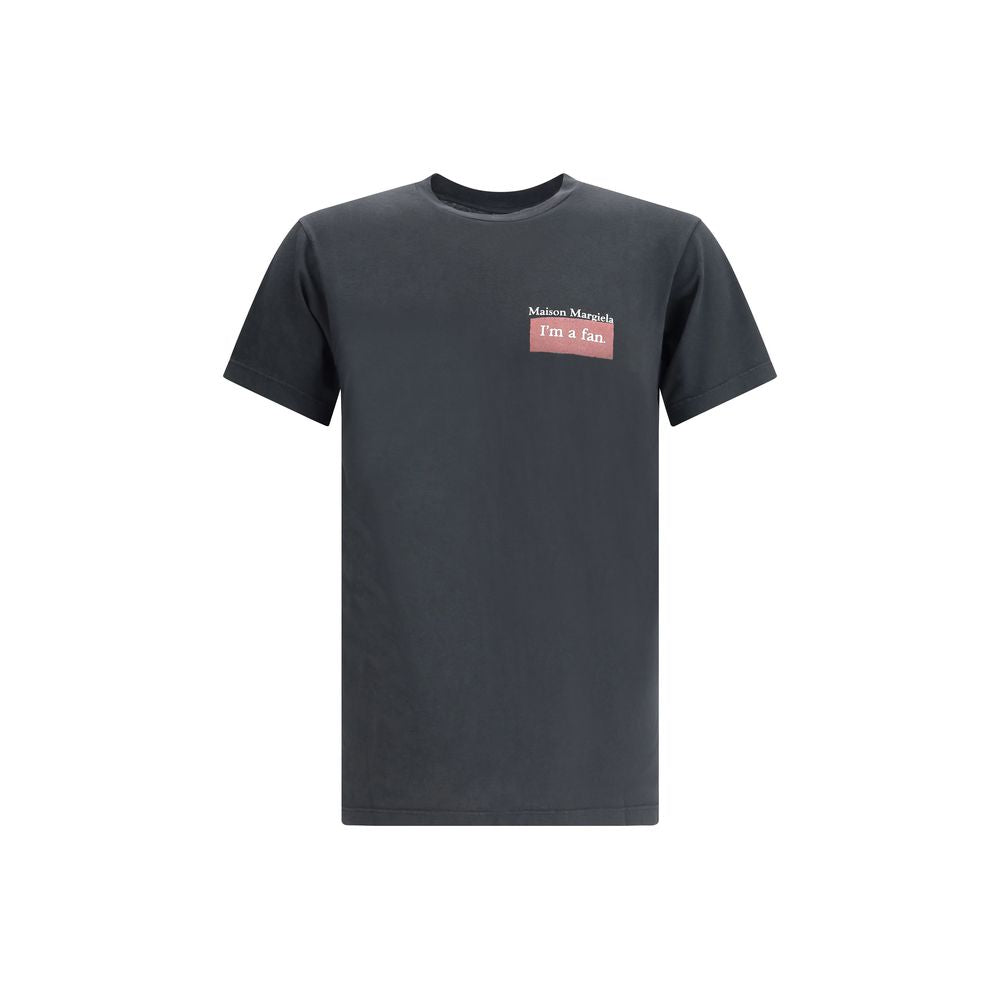 Black Cotton T-Shirt - ventzia