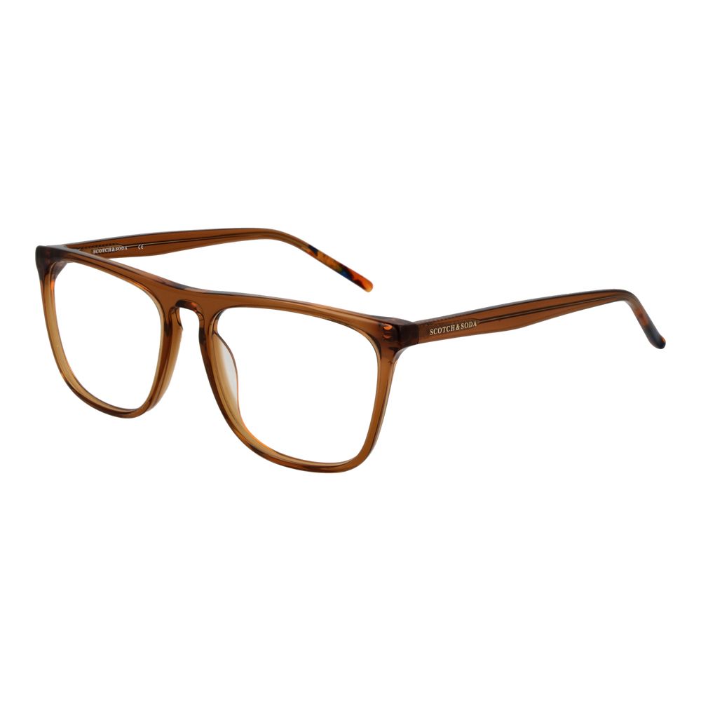 Brown Men Glasses Frame - ventzia