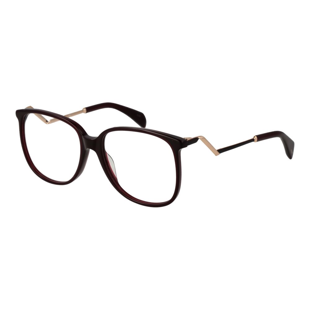 Burgundy Women Glasses Frame - ventzia