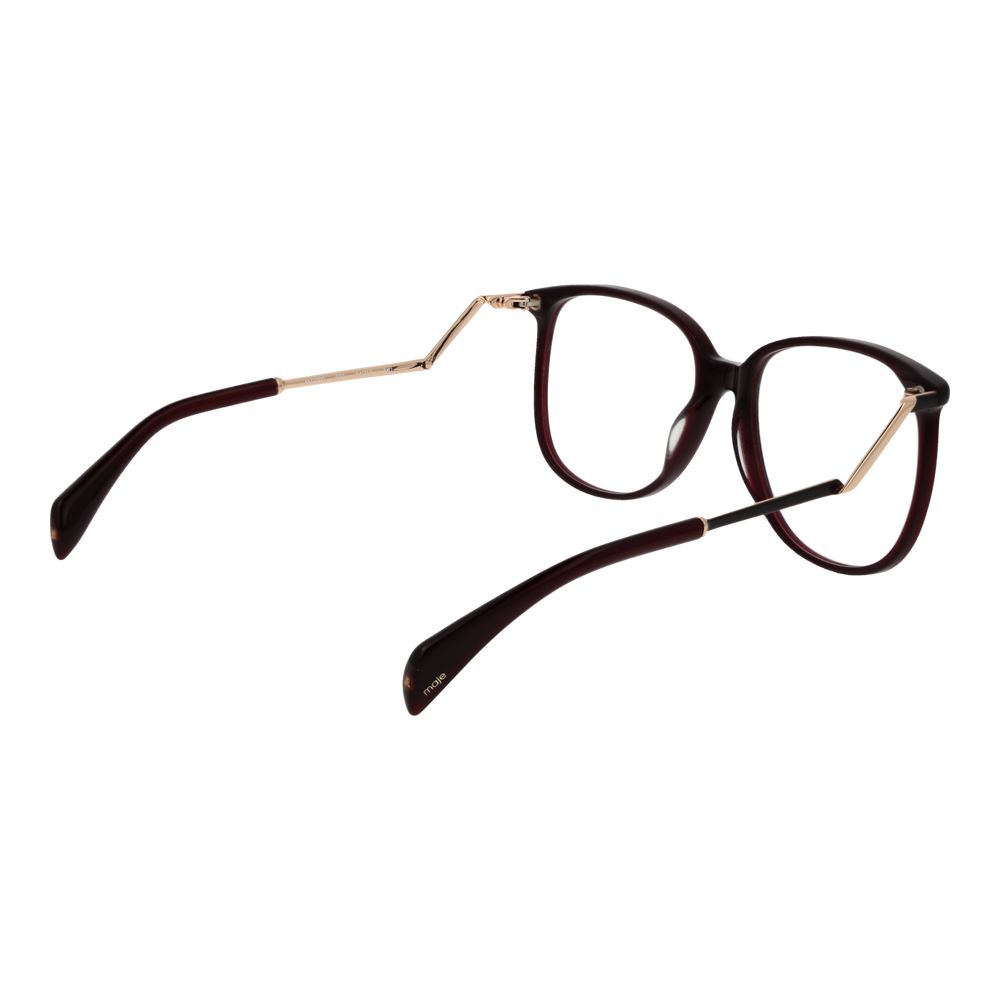 Burgundy Women Glasses Frame - ventzia