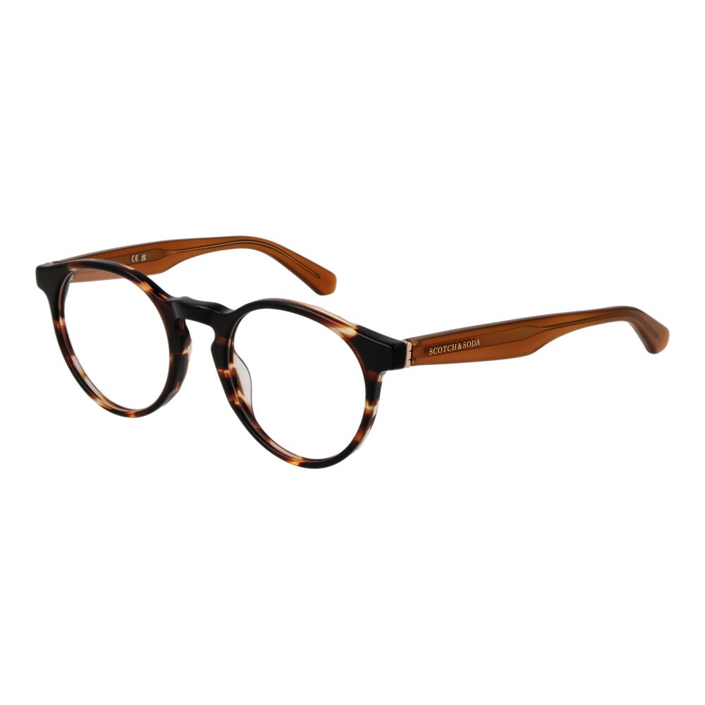 Brown Men Glasses Frame - ventzia