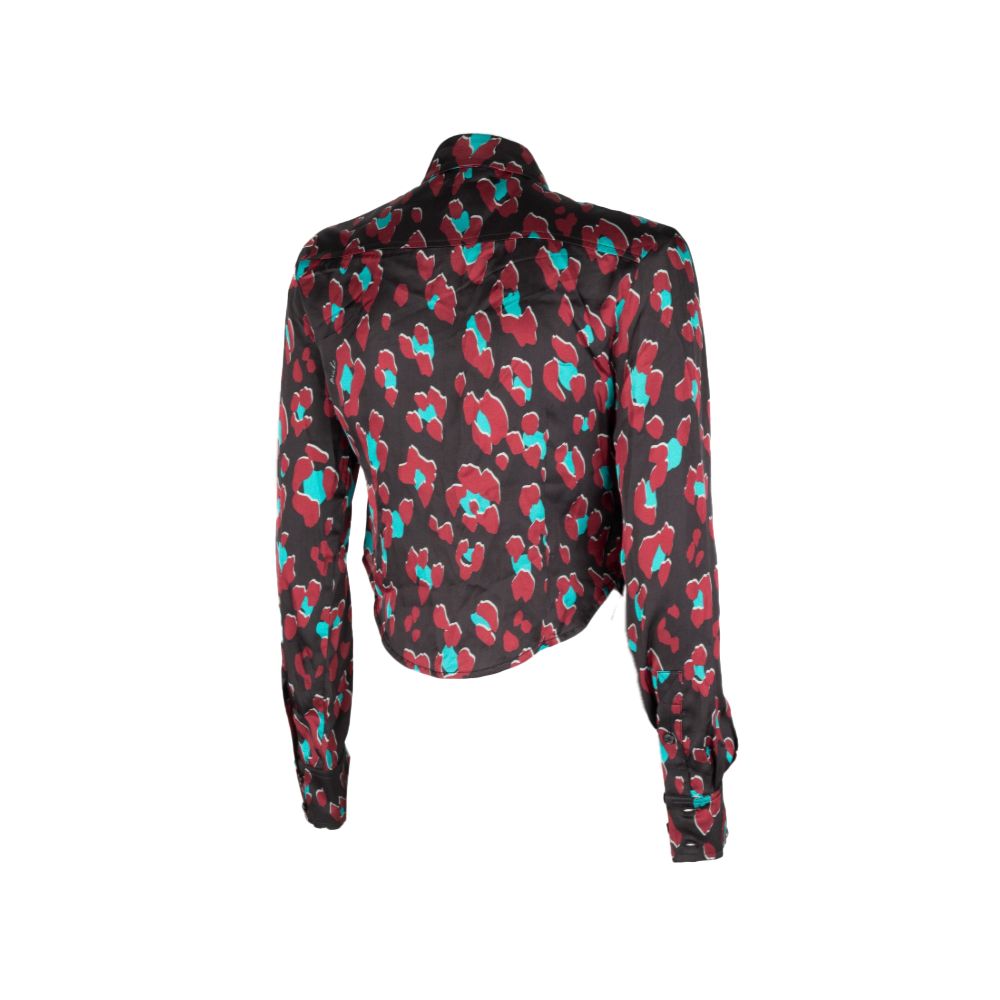 Black Viscose Shirt - ventzia